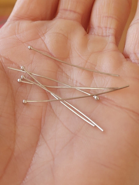 Alambre Con Tope Para Armar Biju X 10 Insumo Coraocristales 1