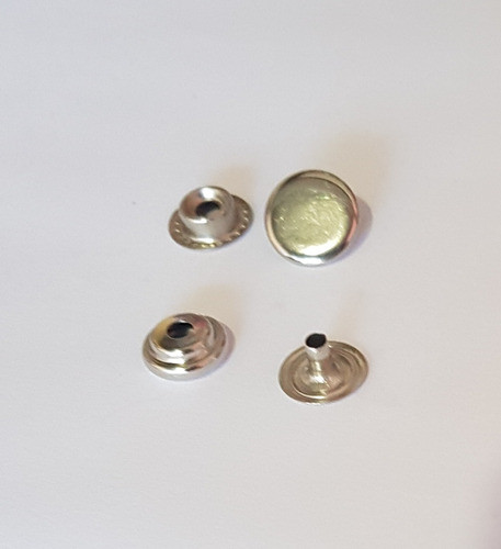 Broches Suizos 40-10 Niquelados X 100 0