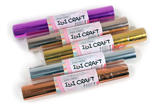 Papel Termotransferible Foil Fuscia - Goldin Papeleria 0