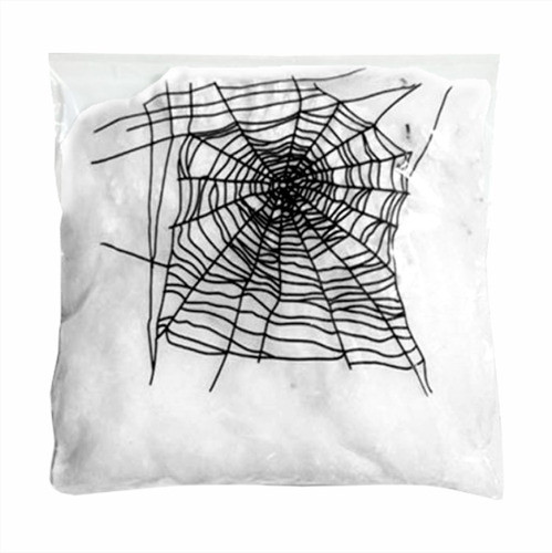 Teia De Aranha Branca - Decoração Halloween - Dia Das Bruxas 1