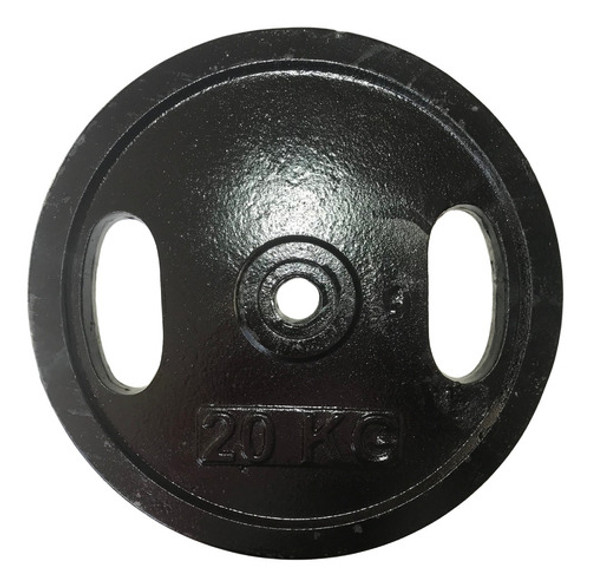 Disco Pesa 20kg Fundición Hierro 30mm C/agarres Brest 1 Disco Pesa 20kg Fundición Hierro 30mm C/agarres Brest 1