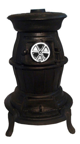 Salamandra Estufa Quematutti Leña Fundición 80cm 0