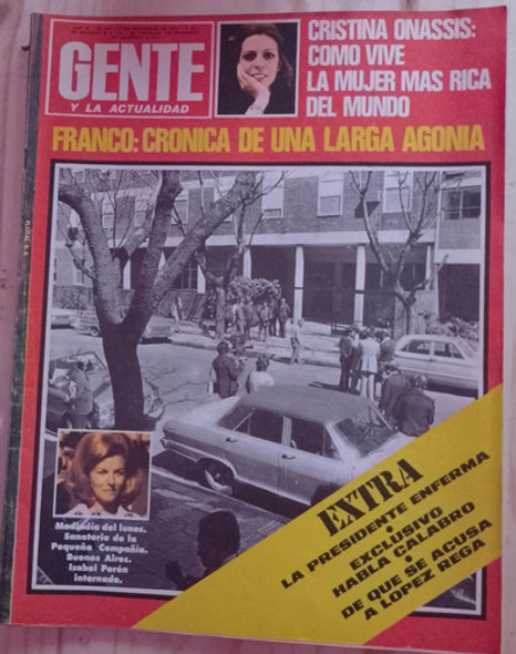 Gente 1975 Victoria Ocampo Transax Pasolini Polo Peron 0