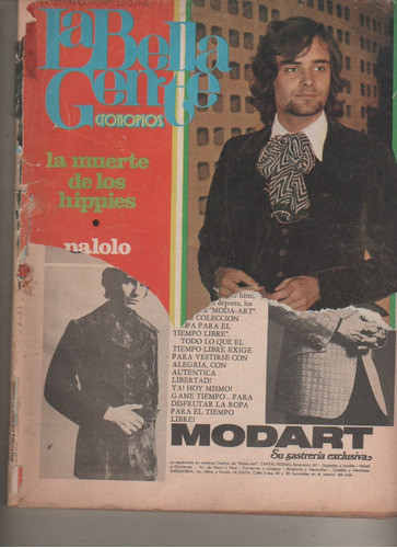 Unica... Revista La Bella Gente - Nº 20- Año 1971 - Musica 0