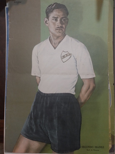 Lamina El Grafico - Jugador De Platense - Ibañez - Año 1937 0