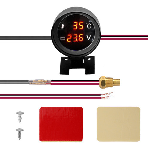 Voltímetro De Medidor De Carro, Sensor Led De Caminhão, Medi 1
