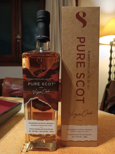 Whisky Pure Scot Virgin Oak 43% 700 Ml 1