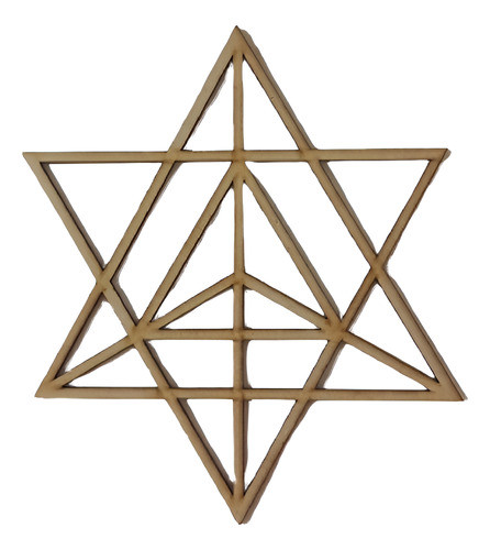 Mandala Estrella Tetraédrica Merkaba 20 Cm 0
