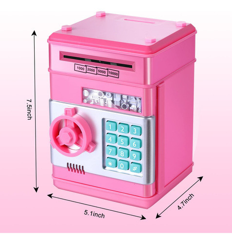 Gudoqi Alcancia Con Contrasena, Alcancia Electronica Y Digit 1