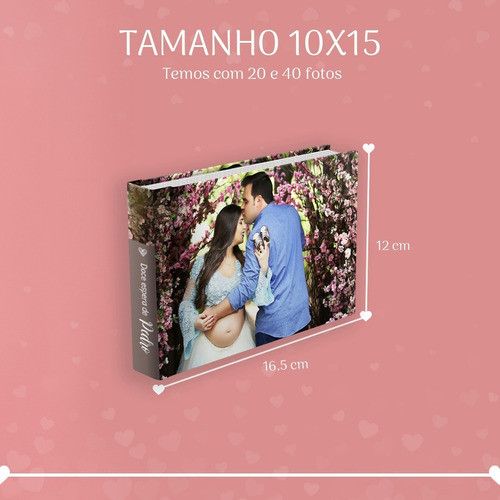 Álbum Auto Colante Capa Personalizado 10x15 1