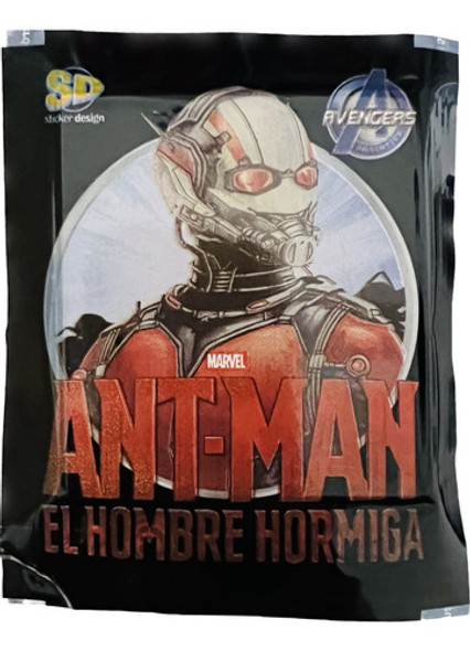 1 Álbum + 50 Sobres De Figuritas Ant Man - Marvel 1