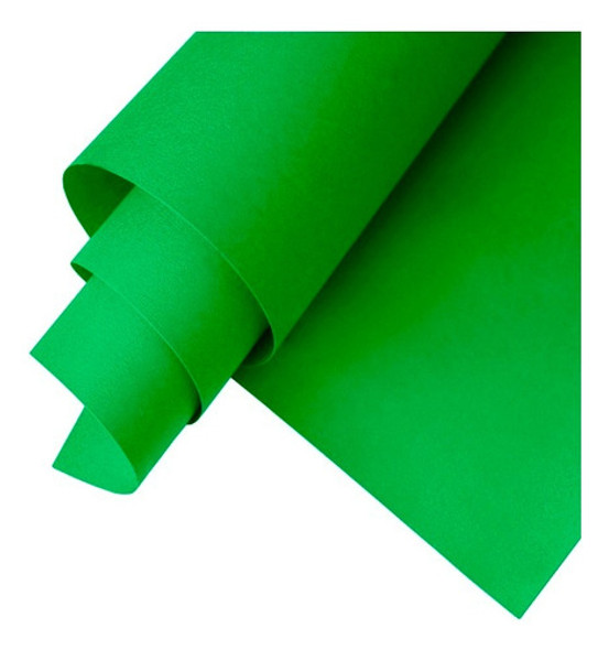 Goma Eva Plancha Lisa 1ra. Calidad Verde Medio X Unidad 0