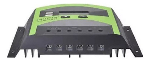 Regulador De Carga Panel Solar 40a 12v 24v Display Usb Pwm 1