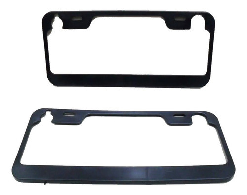 Marco Embellecedor De Patente En Color Negro !! 0