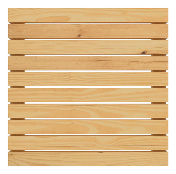4 Unidades Deck Madeira 50x50cm Montagem Simples E Pratico 1