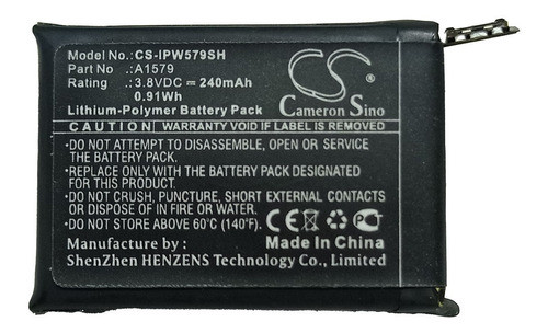 Bateria P/ Reloj Apple Watch Serie 1 42mm Part 1579 240 Mah 0