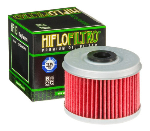 Filtro Aceite Hiflo Hf 113 Honda New Twister Cb 250 Trx Gm 0