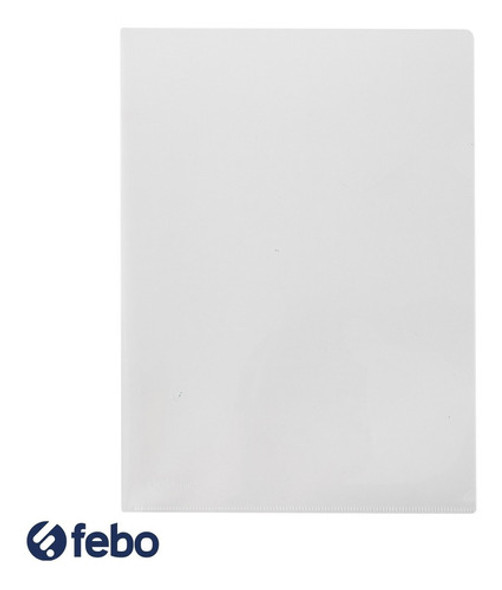 Carpeta En L Deli Ultra Transparente A4 Pack X100 Febo 1 Carpeta En L Deli Ultra Transparente A4 Pack X100 Febo 1