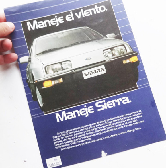 Folleto Agencia Ford Sierra Original No Manual Catalogo 0 Folleto Agencia Ford Sierra Original No Manual Catalogo 0