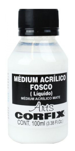 Medium Acrilico Fosco Corfix Arts 100ml 0