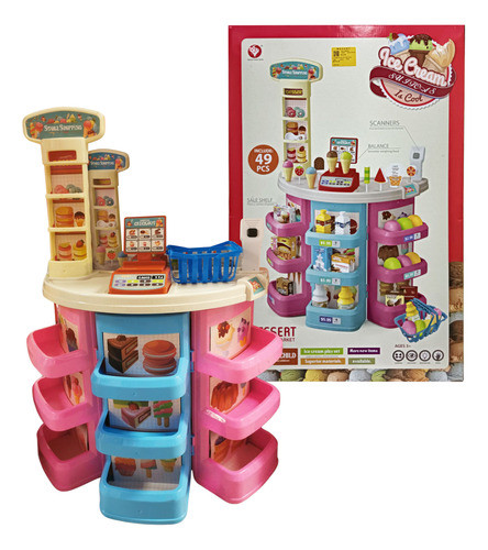 Mostrador De Supermercado Kiosco Con Accesorios 0