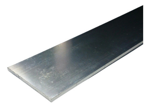 Barra Chata Alumínio 2 X 1/8 = 50mmx3mm C/ 1mt - Kit 2pçs 0