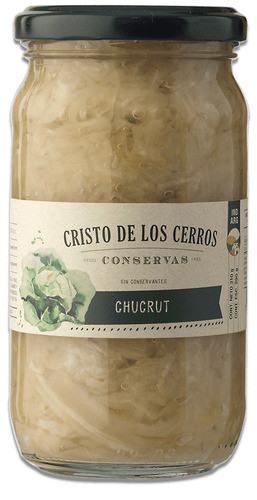 Pack X6 Riquisimo Chucrut X600gr Cristo De Los Cerros 0