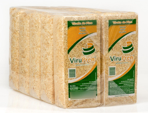 Viruta Prensada Virupren X 5 Lts X 10 Unidades 0