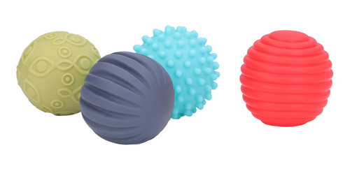 Bolas Sensoriais Texturizadas Para Bebês, 4 Peças De Palmeir 1