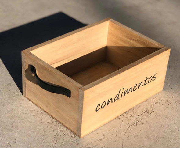 Cajón Con Manijas Madera Álamo 0