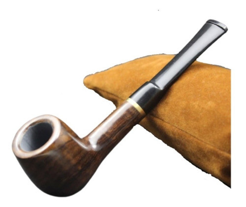 Cachimbo Artesanal De Madeira De Ébano Kit De Presente 0
