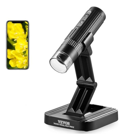 Microscopio Digital Inalámbrico Vevor 50x-1000x 1080p Hd Wif 0