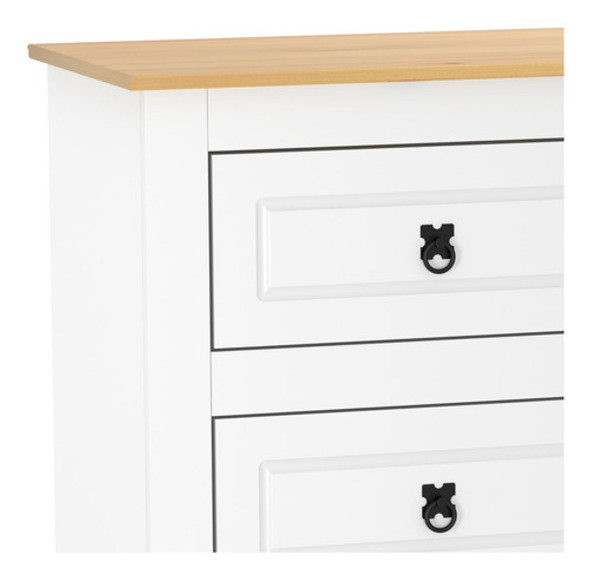 Comoda 6 Cajones Linea Mexicana Cajonera Para Dormitorio 1