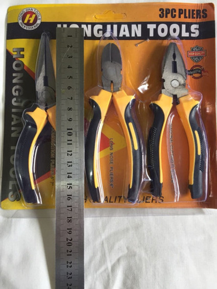 Alicate Kit 03 Peças (universal, Corte E Bico) 1