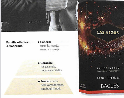 Perfume Bagues Las Vegas 100ml 1