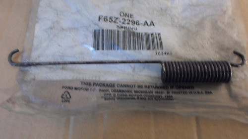 Resorte Zapata De Freno Trasero Ford Ranger 98/04, Original 0