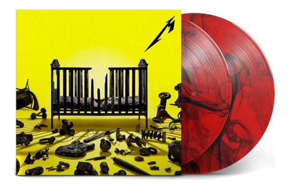 Metallica- 72 Seasons 2 Lp Red And Black Marbled Vinyl 0