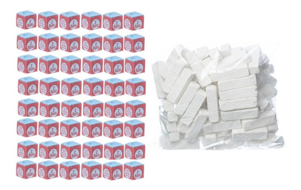 Kit Bilhar Sinuca 48 Uni Giz 7 Belo Azul + 1kg De Giz Branco 0 Kit Bilhar Sinuca 48 Uni Giz 7 Belo Azul + 1kg De Giz Branco 0