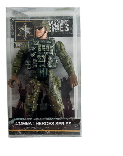 Militar Muñeco De Juguete Con Accesorio 0
