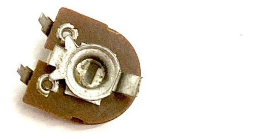 Kit 05 Pç - Trimpot 100k 10mm Horizontal Sem Botao Constanta 1