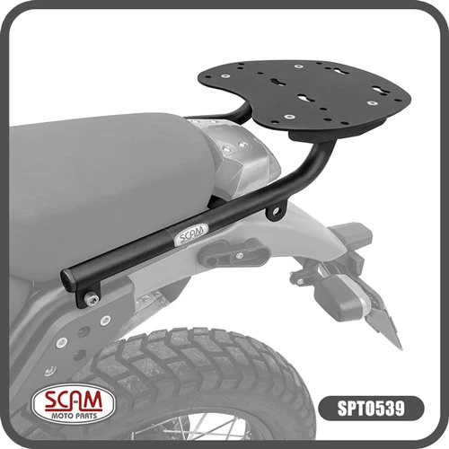 Suporte Baú Bagageiro  Afastador Alforge Himalayan Scram 411 1