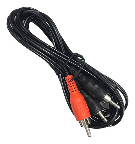 5 Unidades Cable Plug 3,5mm Stereo A 2 Rca Macho 1,5 Metros 0