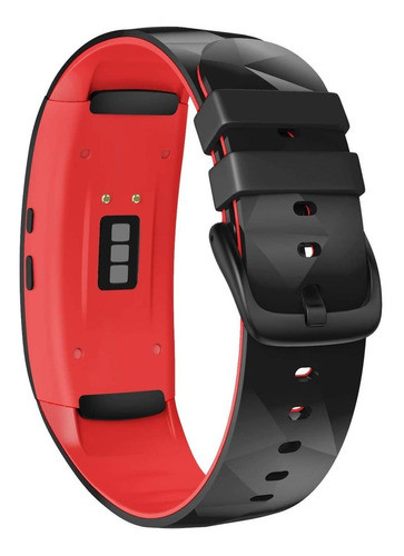 Malla Para Samsung Gear Fit2 Pro Negra / Roja (s) Notocity 0