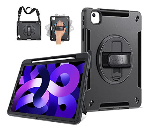 Miesherk iPad Air 5th Generation Case: Military Grade iPad A 0