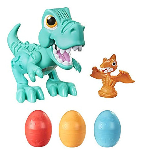 Play-doh Dino Crew Crunchin T-rex Toy Para Niños De 3 Años E 0