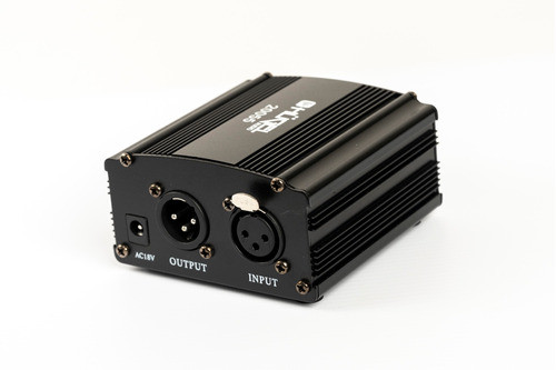 Caja Directa Phantom Power Hügel 48v Xlr Balanceada Fuente 0