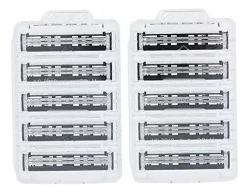 Lâminas Para Barbear Gillette Sensor Excel - Pacote De 10 1