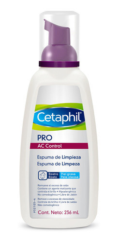 Cetaphil Dermacontrol Espuma De Limpieza Facial 236ml 0