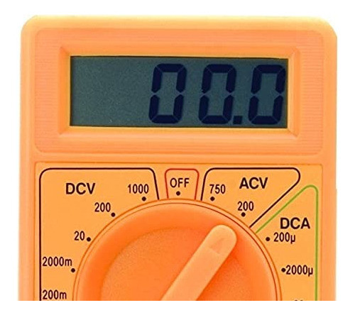 Tester Multimetro Digital Con Buzzer 1000 Volt 10amper 1