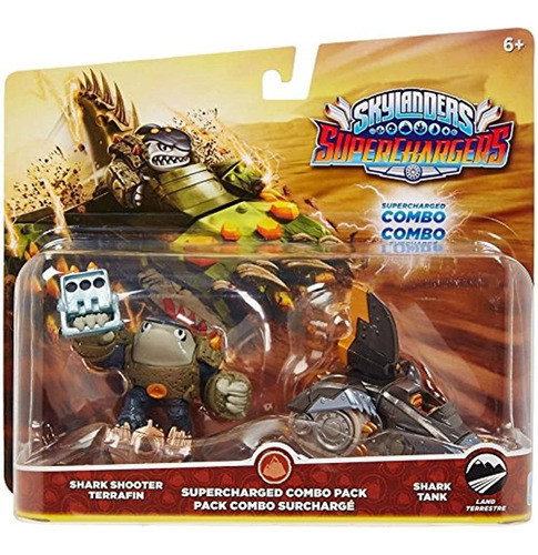 Skylanders Superchargers Paquete Dual  1: Tirador De Tiburon 0